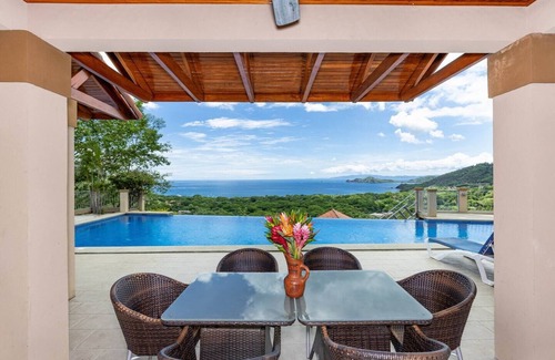 Playa Hermosa House | Private Home with Stunning Terrace, 50 foot infinity pool.