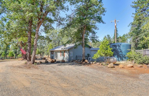 Shingletown Cottage | Private Horse Stall: Unplug at Shingletown Home!