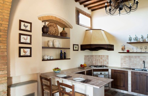 San Pietro in Bossolo Villa | Private Villa with sauna, WIFI, private pool, A/C, hot tub, TV, patio, close to Greve In Chianti