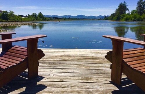 Warrenton Cottage | Private Lake Front Cottage with Dock and Amazing Views