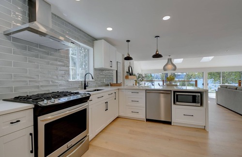 Shawnigan Lake House | Private Lakefront Home on 1.2 acres with 400ft of waterfront + docks