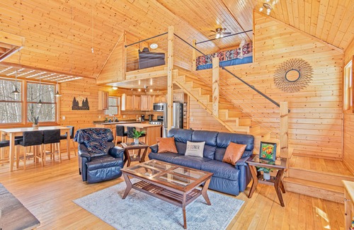 Spooner Cabin | Private Modern Cabin with Hot Tub on 11 Acres - The Perfect Up North Getaway