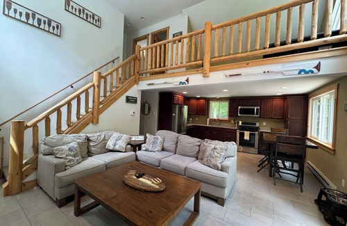 Lakeville Ski Chalet | Private oasis with in ground pool and hot tub