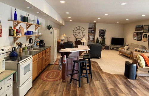 Plymouth Apartment | Private, Peaceful Retreat near Road America