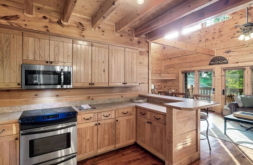 Gatlinburg - Pigeon Forge Cabin | Private Pickle-ball and Basketball Court/Kids Climbing Wall/Hot Tub/Arcade