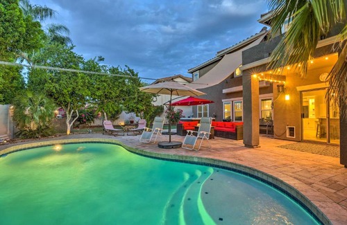 Gilbert House | Private Pool and Hot Tub Family Home in Gilbert