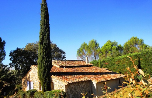 Uzes House | Private pool10X5, 11 bedr., 26 beds, 5 bath., 5 terraces, very quiet,10 000sqm park,AC