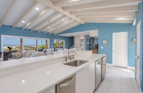 Cocoa Beach House | Private Resort! Beachfront home w/pool & hot tub and five en suite rooms