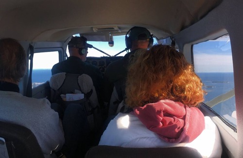 Matinicus Cottage | Private setting at ocean's edge and next to sandy beach