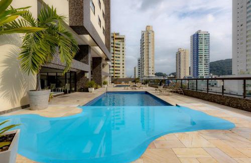 Centro Apartment | PROMOÇÃO - Vista Superior - Jacuzzi - Sauna - Piscina - Vaga Grátis 400m da Praia