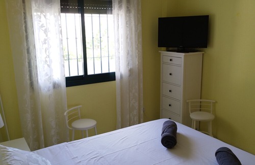 Benalmadena Costa Apartment | Pueblo del Parque - Charming 1 bedroom apartment with garden and mountain views