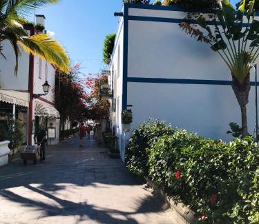 Lomo Quiebre Apartment | Puerto de Mogan - Little Venecia Harbour Apt 324 with 40sqm rooftop terrace, Scandinavian interior - Gran Canaria