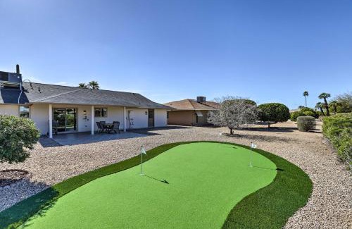 Sun City West House | Putting Green, Grill Home in Sun City West!