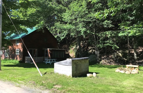 Inlet House | Quiet Adirondack camp in Inlet steps to ADK Beach, Lakes, Trails and Activities