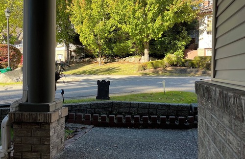 Westwood Plateau House | Quiet cozy room with a private Half-bath and shared shower