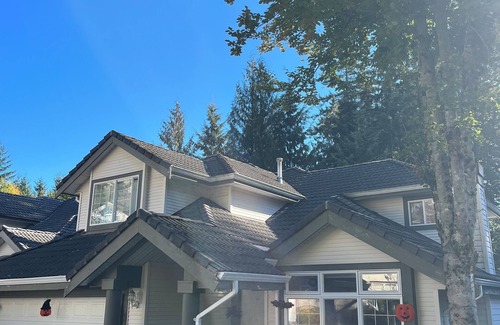 Westwood Plateau House | Quiet cozy room with a private Half-bath and shared shower