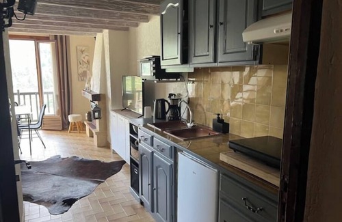 Greolieres les Neiges House | Quiet duplex with mountain views