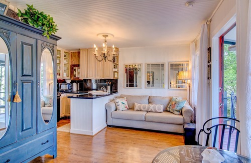 Otto Cottage | Quiet Secluded,Mountain view Cabin w/4 Private Falls & Trails!