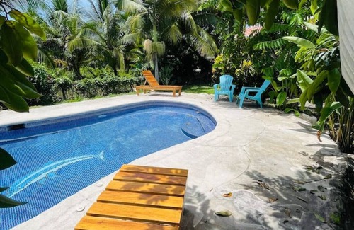 Manzanillo Cabin | Quiet Tropical Cabin | Near Local Spots | Pool