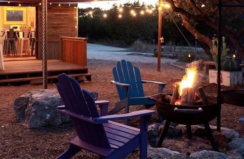 Johnson City RV Rental | Quirky Bell Tent Rental near Austin Ideal for Texas Hill Country Glamping