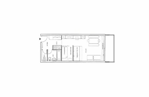 Arc-1600 Apartment | Résidence Adret - Studio for 4 People