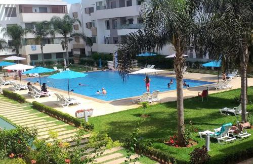 Pont Blondin Apartment | Résidence balnéaire Paradise Mohammedia vue piscine plages A 500 M