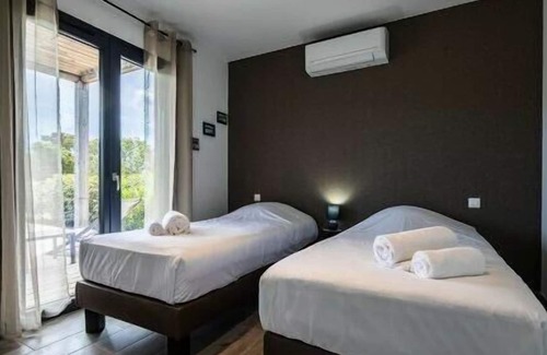 Lecci House | Résidence Premium Pierre & Vacances Les Terrasses d'Arsella ***** - House 6 people - 3 bedrooms - Duplex - Air-conditioned - Private pool 4m - Terrace