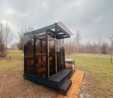 Jogeva County Villa | Raadivere Põllupeegel with Sauna