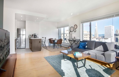 Lower Nob Hill Apartment | Rad Nob Hill 1BR w/Gym + city views, near Union Sq by Blueground