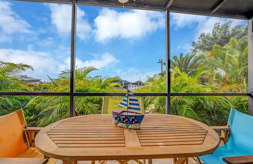 Key Largo House | Rare Bayfront End Unit in Moon Bay, Unmatched Sunsets, Boat Slip, Pool, Beach