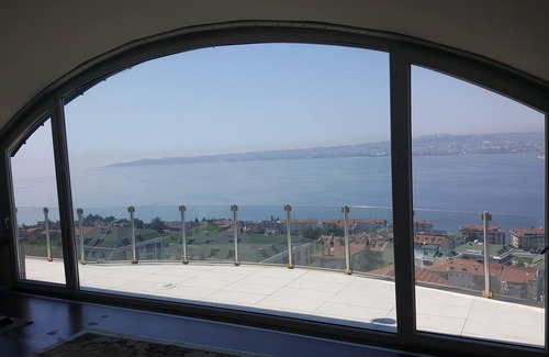 Buyukcekmece Villa | RAYA WONDERFUL SEA VIEW, SWIMMING POOL AND CITY CENTER.8+1 500 Sq Private Villa