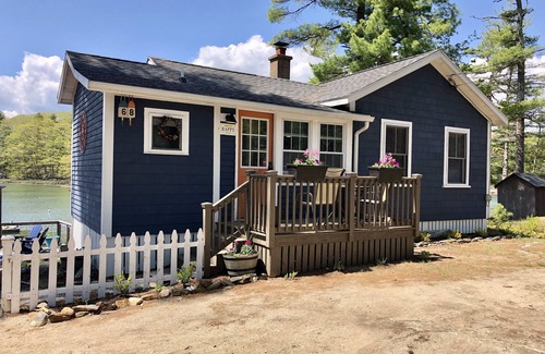 West Bath Cottage | Recently renovated cottage just steps to the waters edge deck, and dock along the New Meadows River.