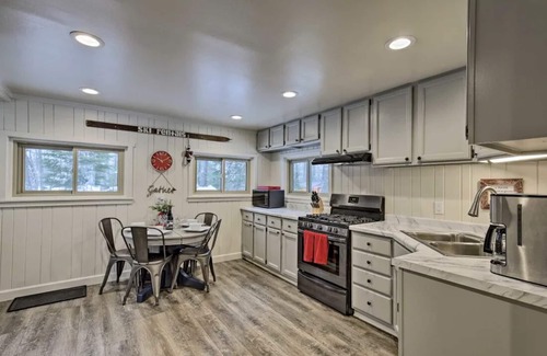 Eagle River Cottage | Recently renovated waterfront cottage with private pier and fire pit