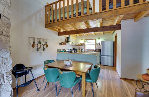 Red River House | Red River Home w/Ski Slope, Mtn & River Views!