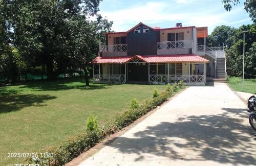 Ramnagar House | Red roof in