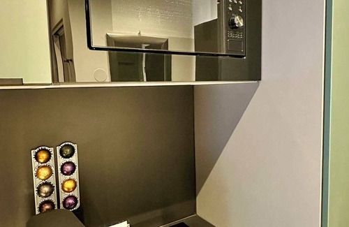 Bad Aussee Apartment | Red Velvet romantic apartment with balcony/river & mountain view