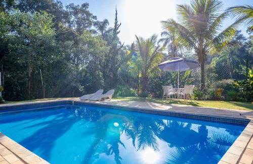 Jardim Estancia Brasil House | Refúgio e diversão para FAMÍLIAS a 60 min de SP - Piscina, Churrasqueira, wifi 300Mbps - PETFRIENDLY