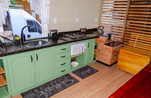 Aurora House | Refugio na natureza com Wi-Fi e churrasqueira