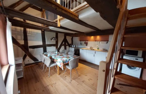 Dautphetal Apartment | Reitze Hoob - apartment/apartment, shower or bath, WC, 2 bedrooms