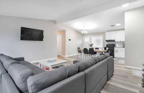 West Akron House | Relax and Play: Golf Course Getaway with Game Room at Vrbo