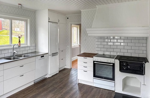 Vimmerby Municipality House | Relax in this family-friendly holiday home with lake views.