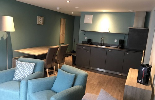 Biberwier Apartment | Relax wonderfully and into an apartment with a view of the slopes/mountains.