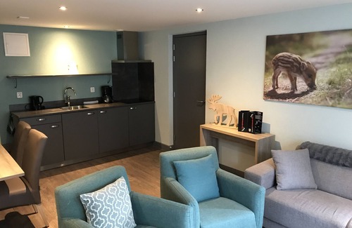 Biberwier Apartment | Relax wonderfully and into an apartment with a view of the slopes/mountains.