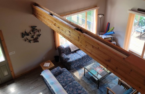 Paris House | Relaxation or Adventure- both await you at Riverside Lodge on the Muskegon River