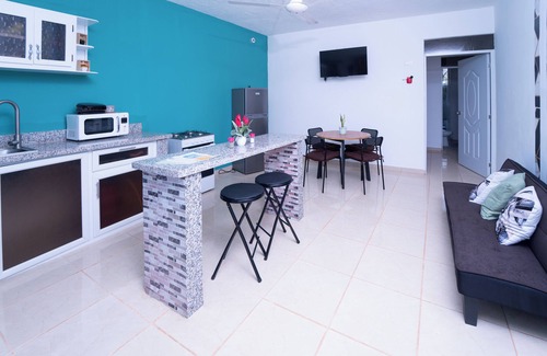 Samana Apartment | RELAXATION PARADISE: TERRACE/JACUZZI/COCKTAILS/BBQ.