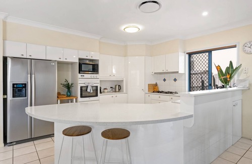 Banksia Beach House | Relaxation & Space in a Canal Home