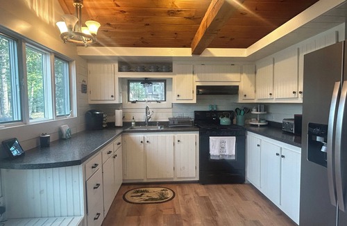 Embden House | Relaxing Lakeside Getaway for 8. On ATV and snowmobile trails, free kayak use