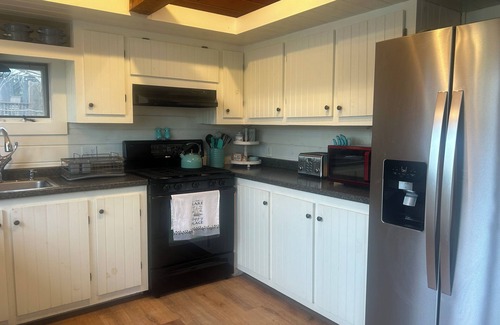 Embden House | Relaxing Lakeside Getaway for 8. On ATV and snowmobile trails, free kayak use