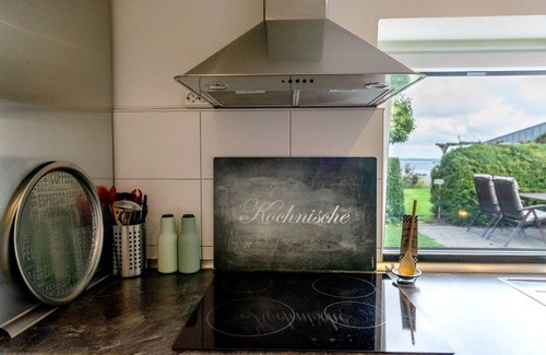 Langballigholz House | Relaxing vacation with sea views, sauna & fireplace right on the Flensburg Fjord