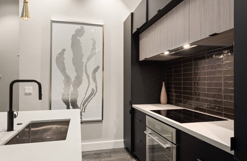 Aspen Condo | Remodeled Aspen Gem! 1 Block to Aspen Mtn, Balcony with Views, Wood FP, W/D, Parking & Walk to Town